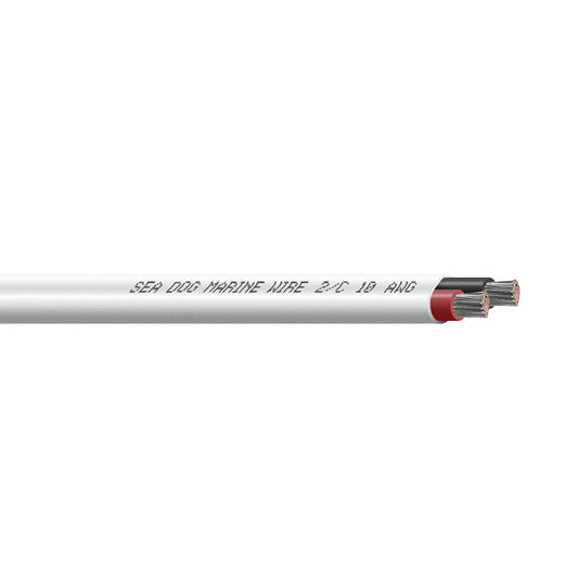 Sea-Dog 10/2 Flat Duplex Wire - Red/Black - 250' [8010204]