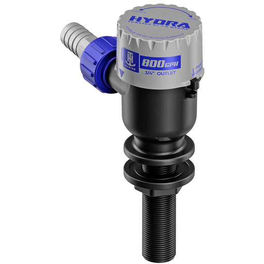 T-H Marine HYDRA Livewell Pump - 800 GPH - 12V - Long Nozzle [PMP-LWL8-DP]