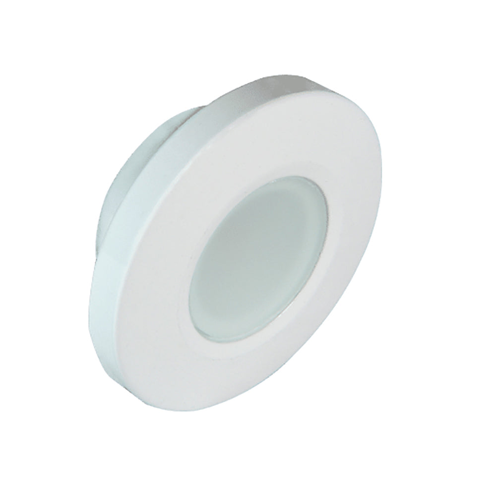 Lumitec Orbit Flush Mount Down Light Spectrum RGBW - White Housing [112527]