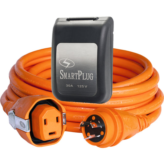 SmartPlug 30 AMP SmartPlug/Twist Type Cordset w/Black Inlet Cover- 50  [C30503BM30PB]