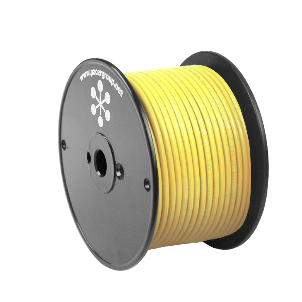 Pacer Yellow 8 AWG Primary Wire - 100  [WUL8YL-100]