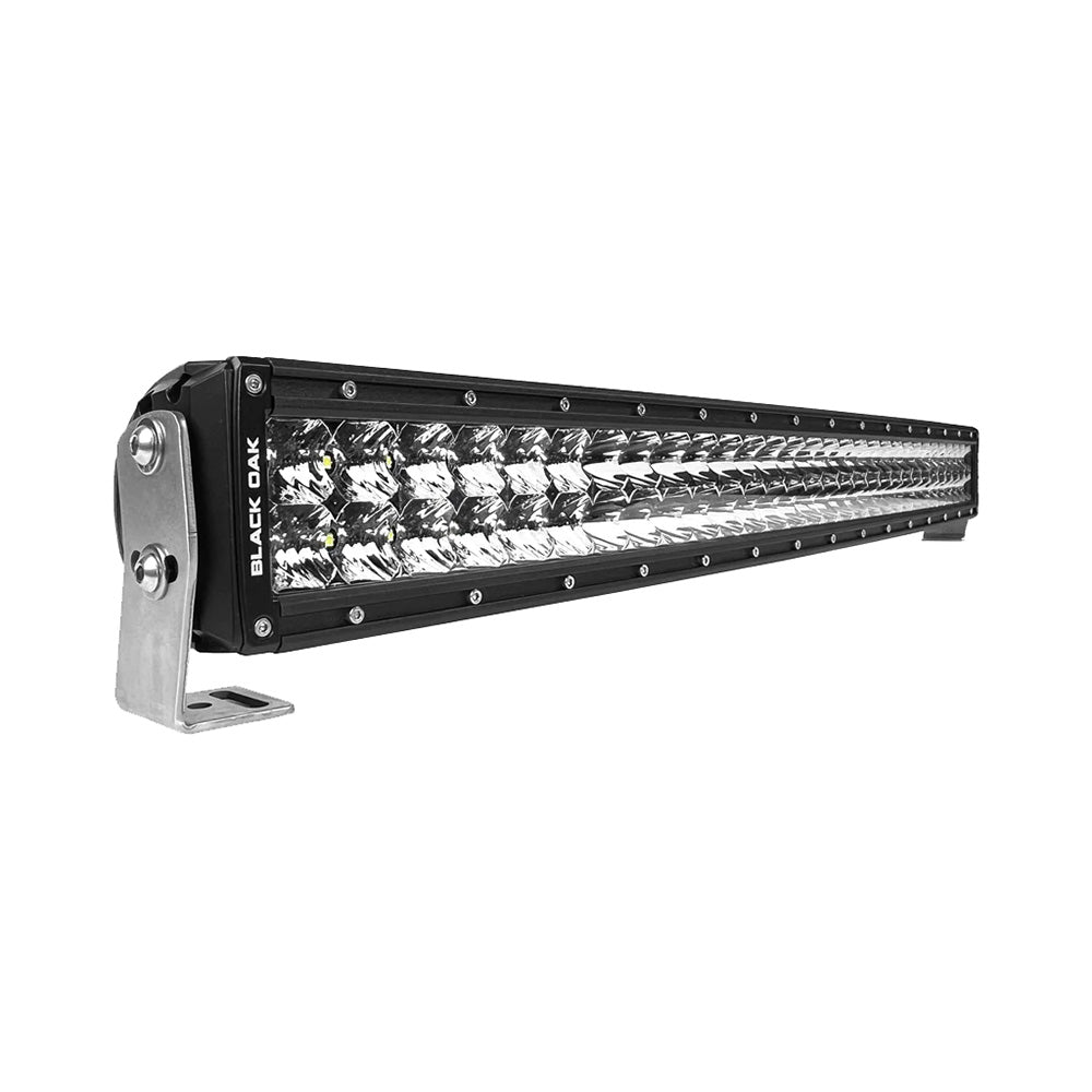 Black Oak Pro Series 3.0 Curved Double Row 30" LED Light Bar - Combo Optics - Black Housing [30CC-D5OS]