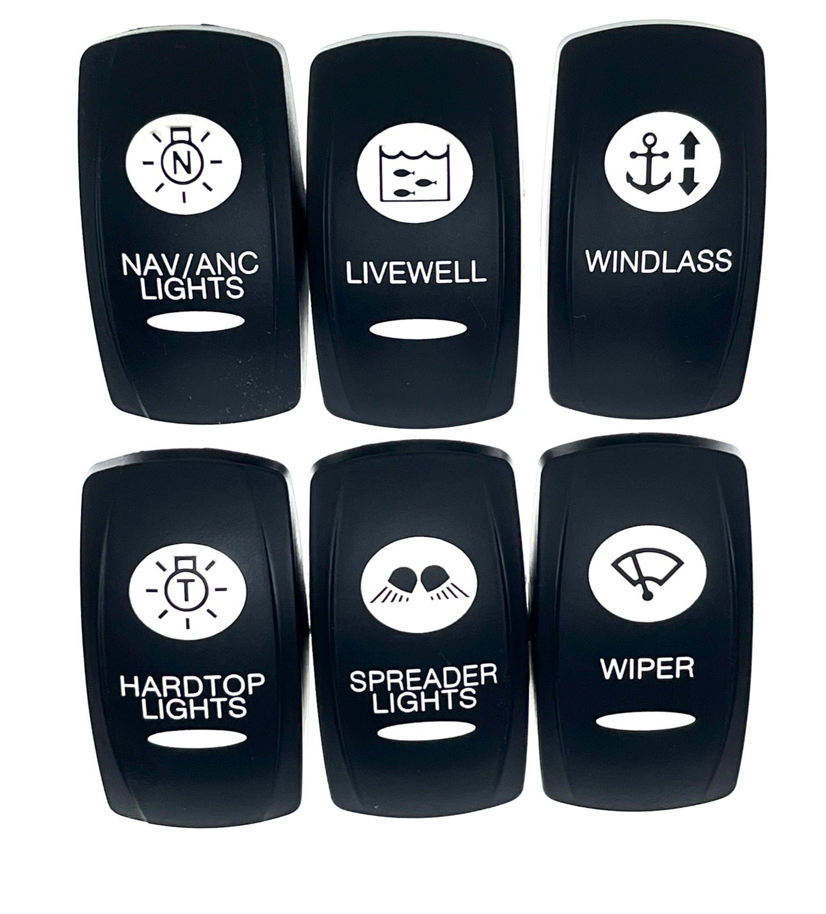 Custom Boat Rocker Switch Covers – Circuit Marine